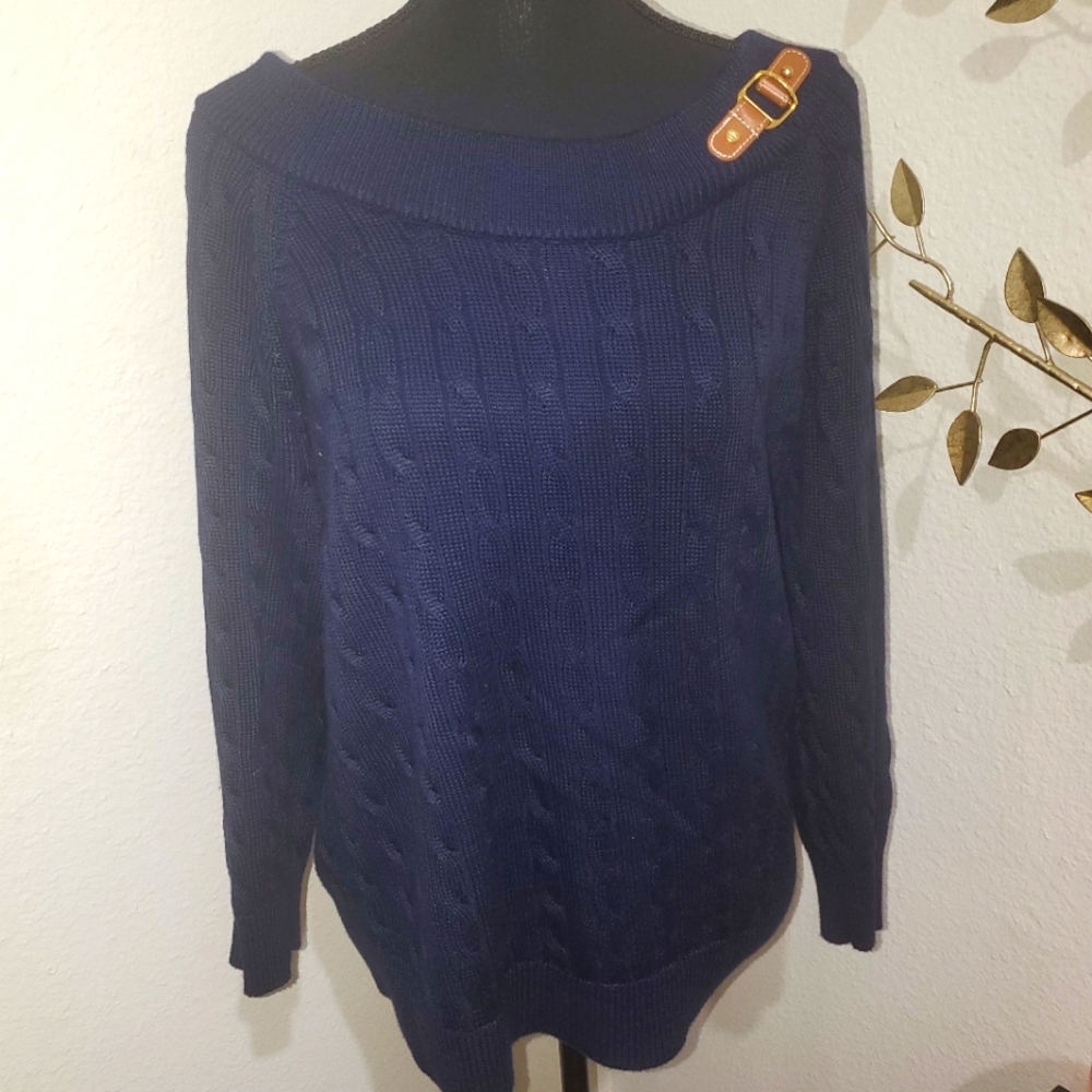 Lauren Ralph Lauren Dark Blue Sweater